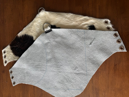 Cowhide Halter Top
