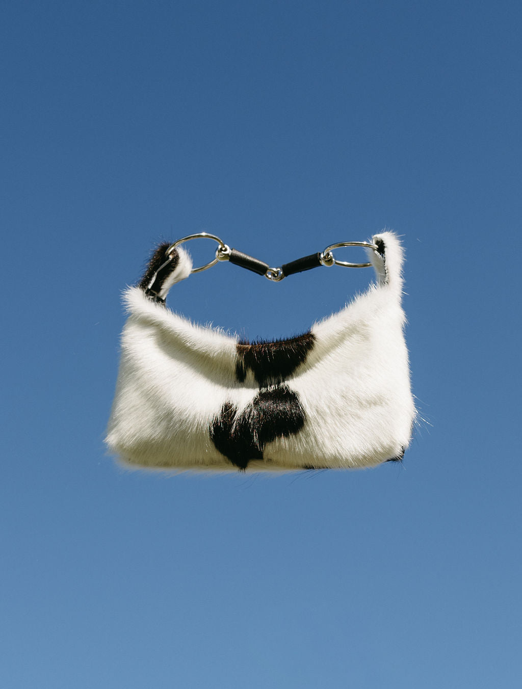 Cowhide Pony Bit Bag