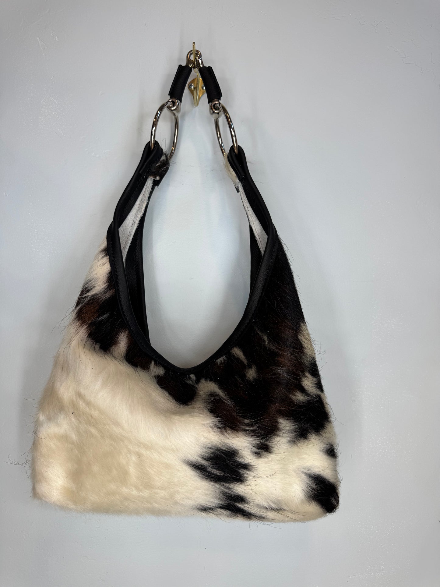 Cowhide Tote Bit Bag