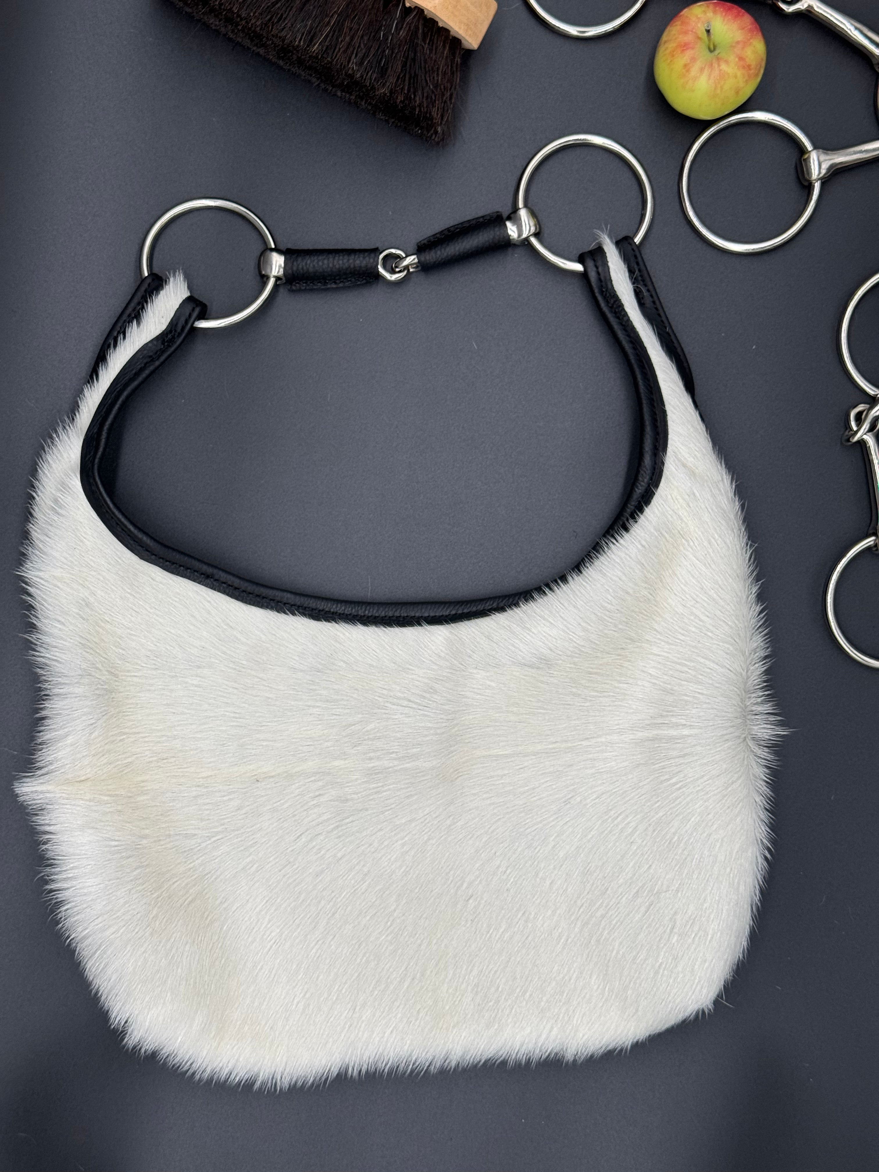 White Hobo Bit Bag