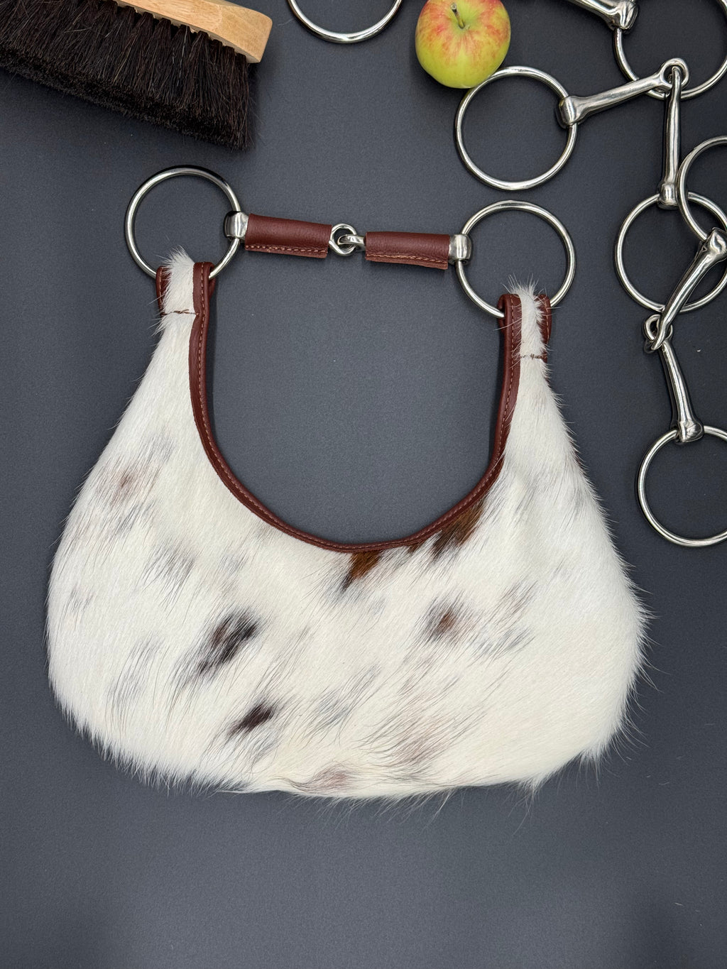 Cowhide Bit Bag