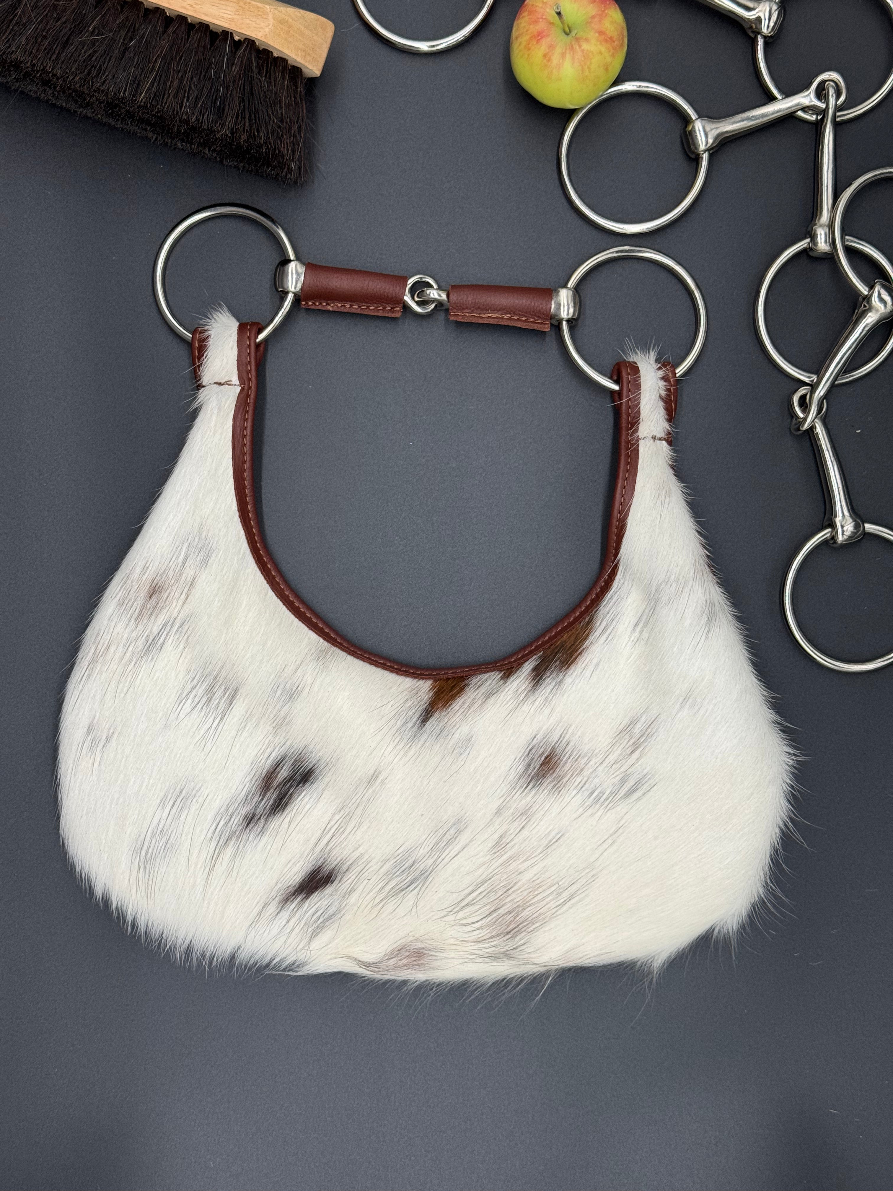 Cowhide Bit Bag