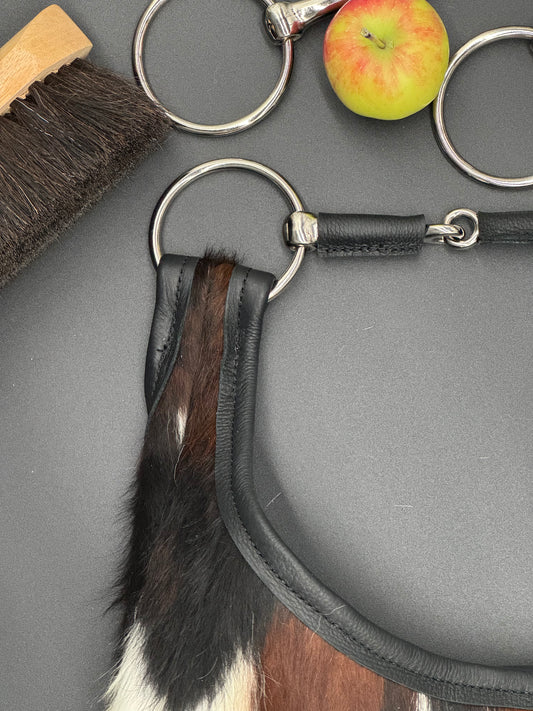 Cowhide Tote Bit Bag