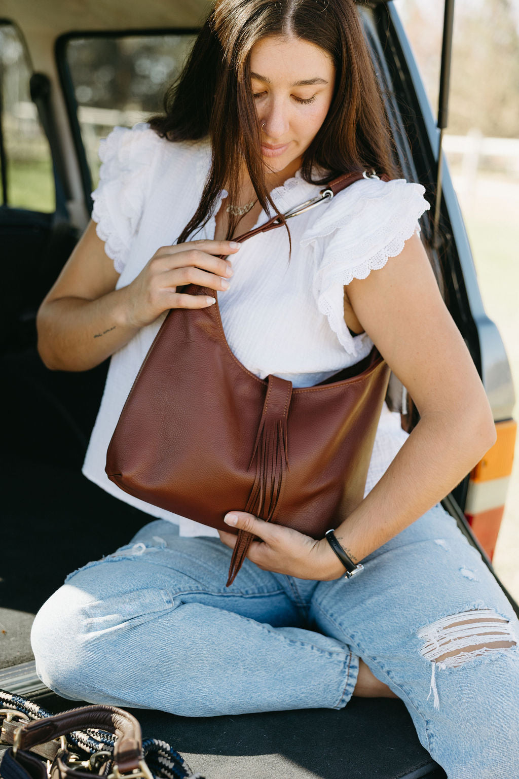 Espresso Hobo Bit Bag