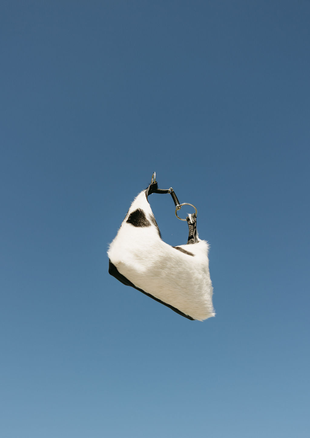 Cowhide Hobo Bit Bag