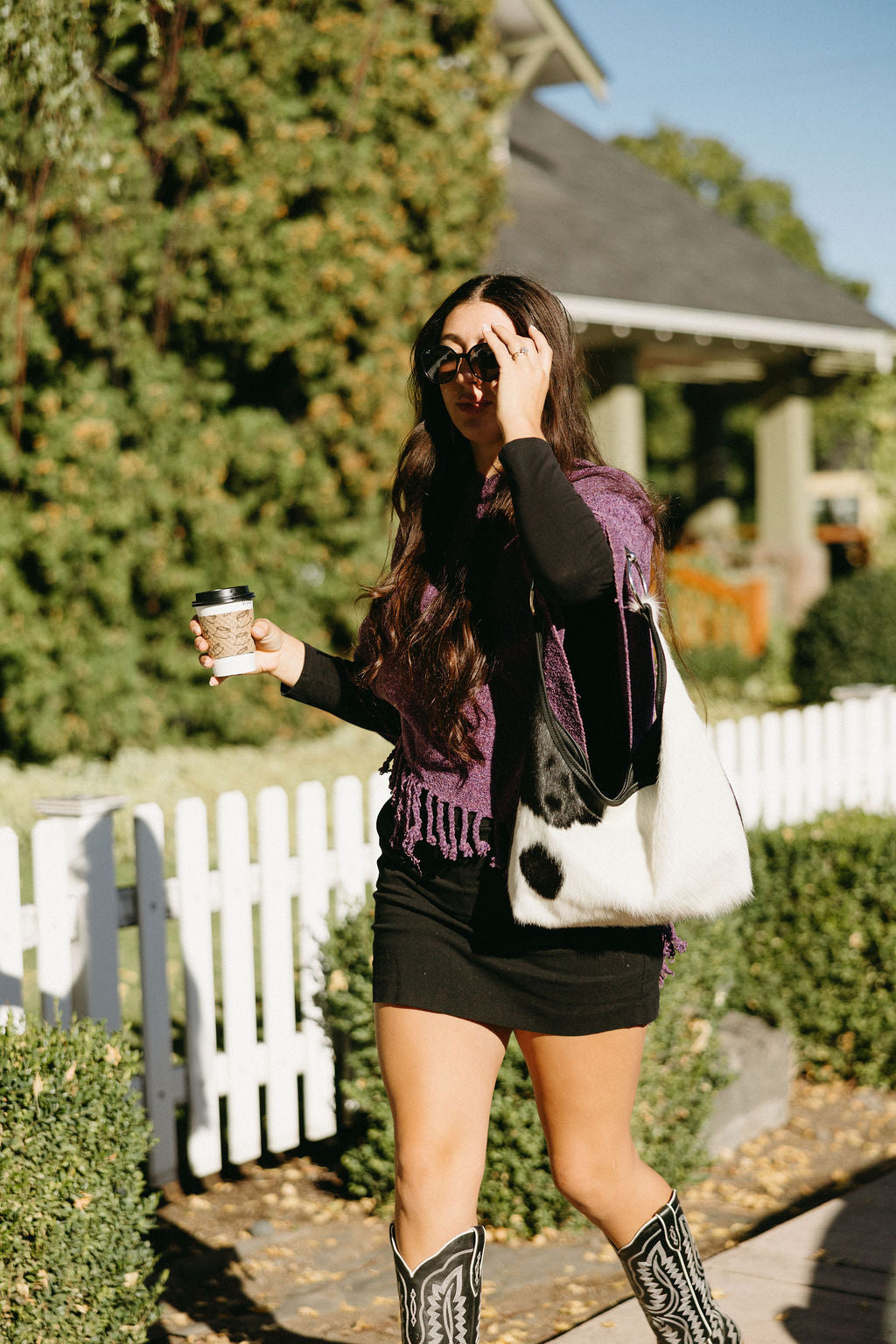 B&W Hobo Bit Bag
